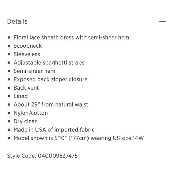 NEW ABS by Allen Schwarts pink lace midi dress size 22 - Picture 10 of 11